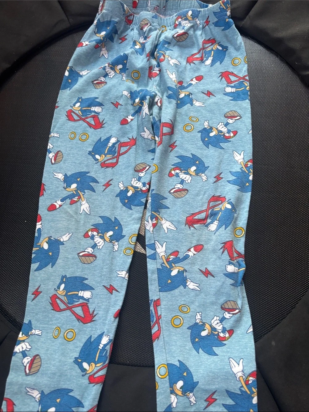 Sonic the Hedgehog Light Blue Kids Pajama Set - Short Sleeve Top & Shorts